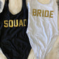 Bride Swimsuit Squad Swimsuit Slogan Swimwear Slogan Swimsuit