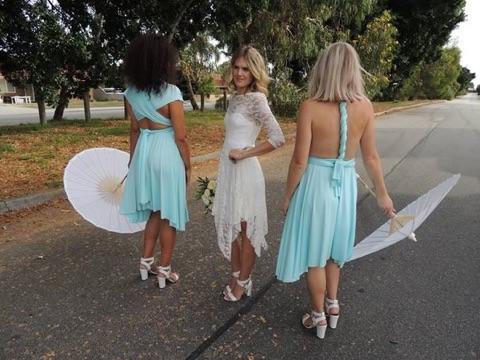 Multiway Bridesmaid Dress Perth Bridal Boutique Infinity Gown Perth Bridesmaids Dresses